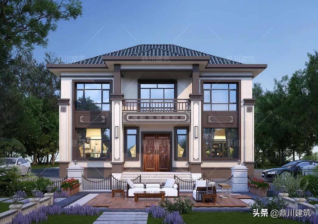 中式风格别墅设计案例欣赏（8套中式特色自建别墅）