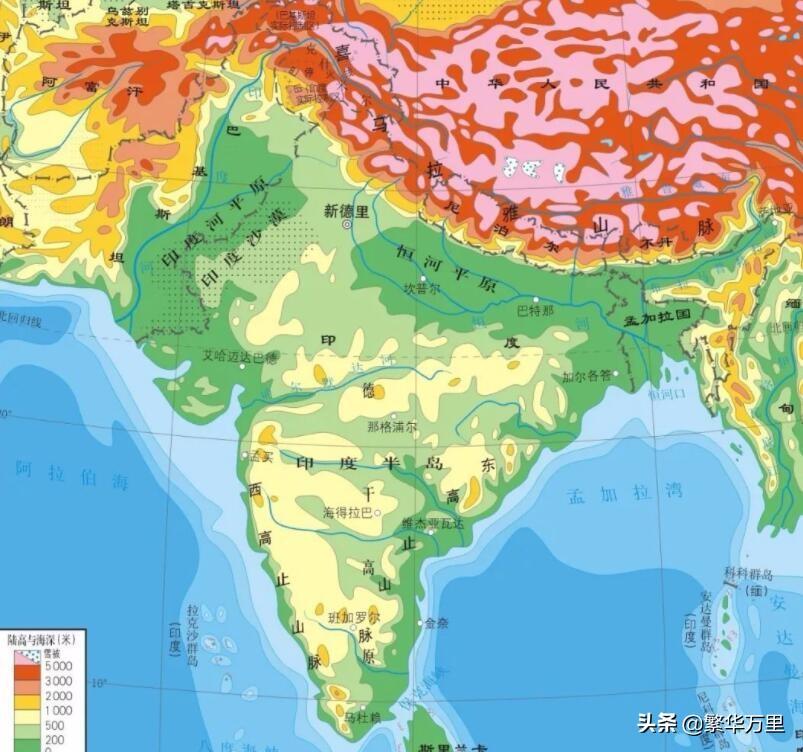 印度国土面积多少平方公里（印度相当于中国哪个省的面积）