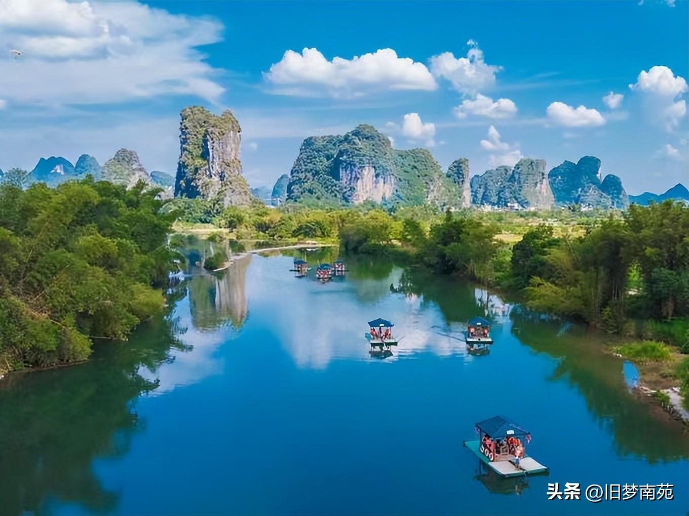 山水很美很中国，游客很多很世界，这便是甲天下的桂林